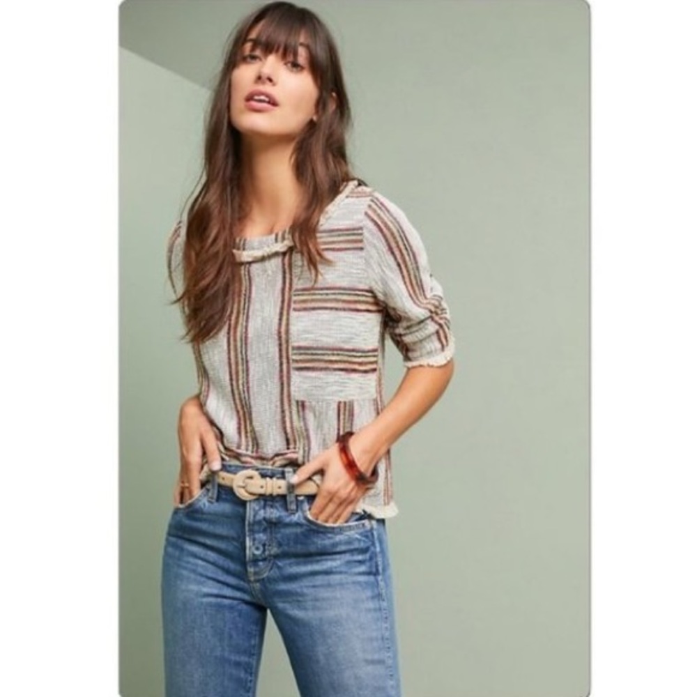 Anthropologie | Current Air Baja inspired top, XS